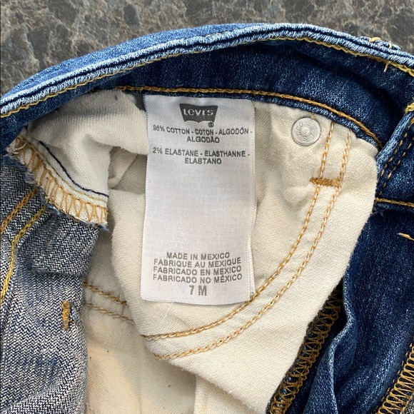 Levi's Superlow 518 Blue Jeans - Picture 4 of 4